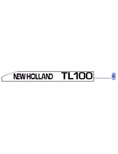 Decalcomanie 5183755 - New Holland