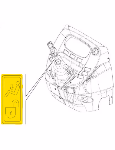 Decalcomanie 5185606 - New Holland