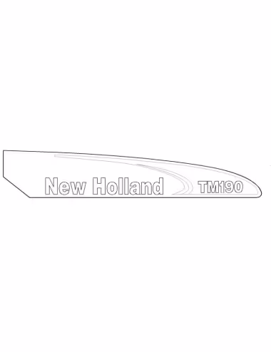 Decalcomanie 82030901 - New Holland
