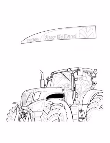 Decalcomanie 84172490 - New Holland