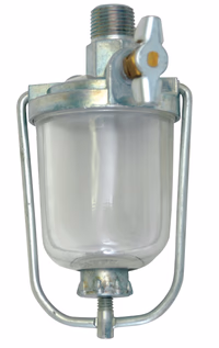 Décanteur sur réservoir 3/8BSP x 1/8NPT. avec robinet, cuve Massey Ferguson 505472M91 adaptable