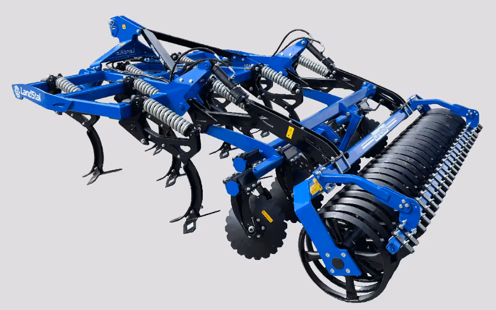 Déchaumeur à dents 3 m LandStal APB 300 avec rouleauV-Ring 500