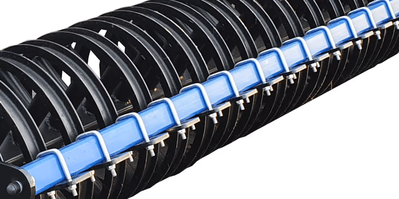 Déchaumeur à disque 3.50 m LandStal BT 350 avec rouleau U-Box 500
