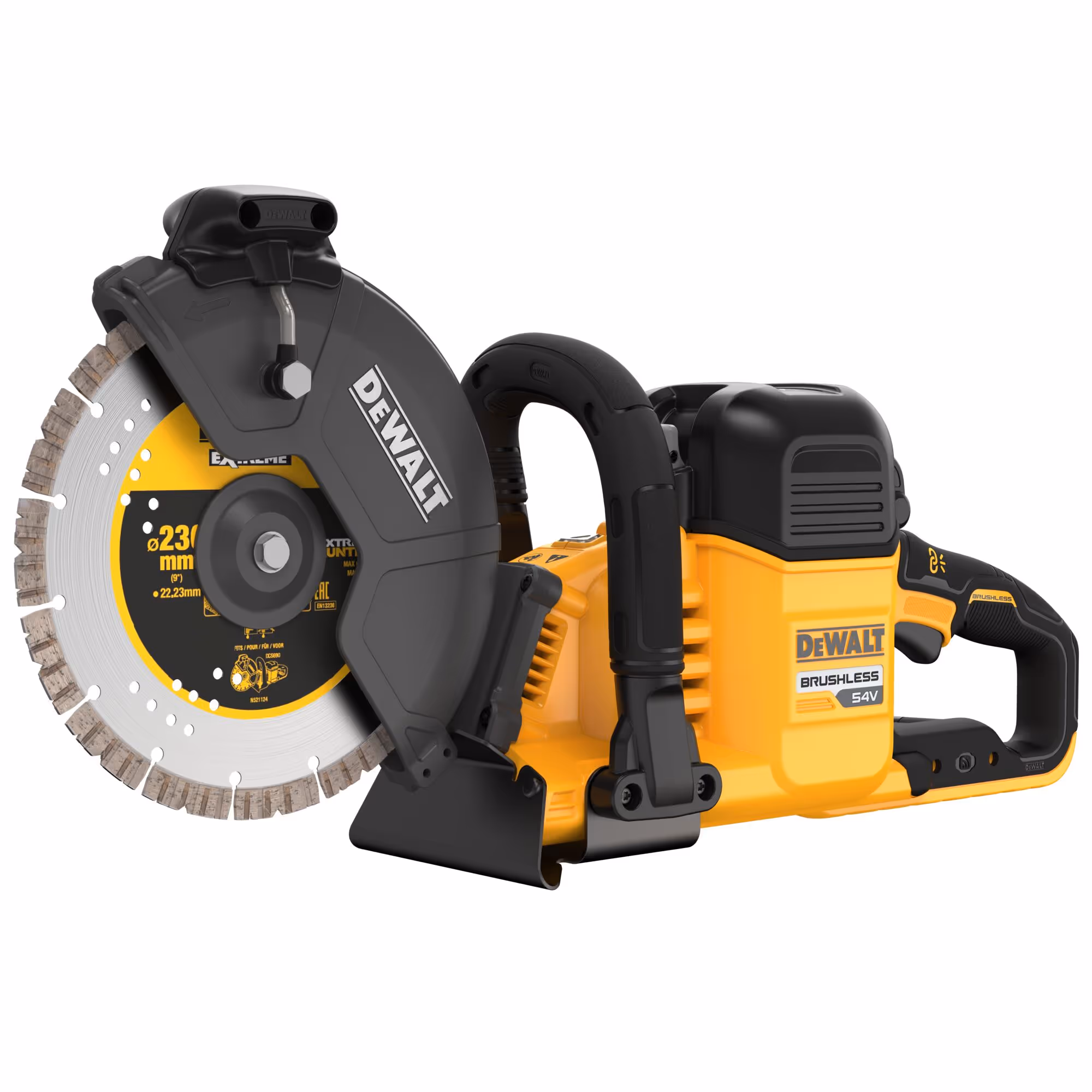 Découpeuse XR FLEXVOLT 54V 3Ah Li-Ion Brushless 230 mm