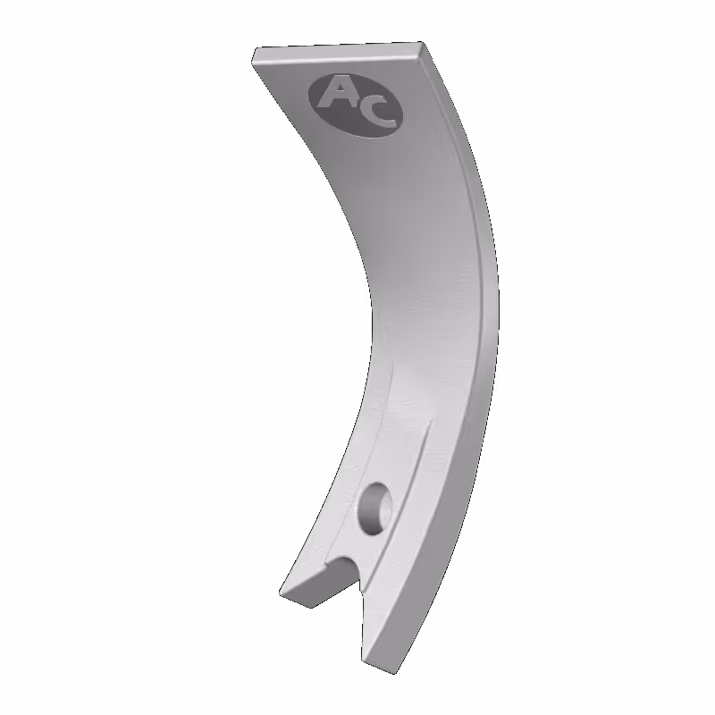 Deflecteur Amazone pour dent Cenius 364x80mm Gauche 78708677 Carbure