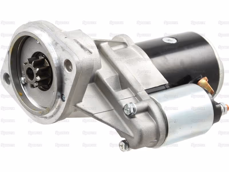 Démarreur - 12V, 1.2Kilowatts, réducté (Sparex) - adaptable sur tracteurs Massey Ferguson - ref 72102547V