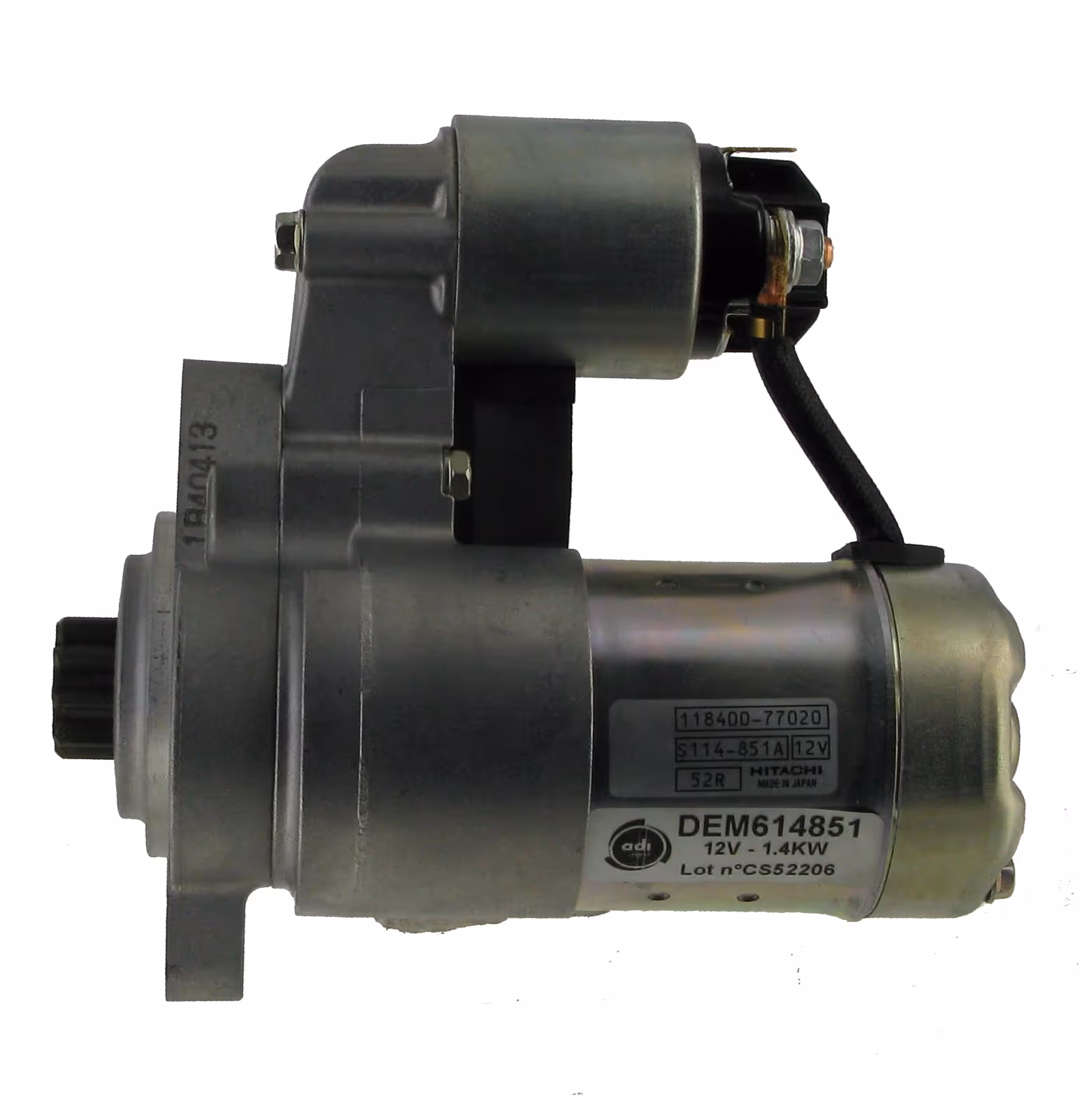 Démarreur 12V 1,4KW - Yanmar