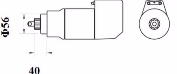 Démarreur 12V 3.6 Kw Letrika IS9084