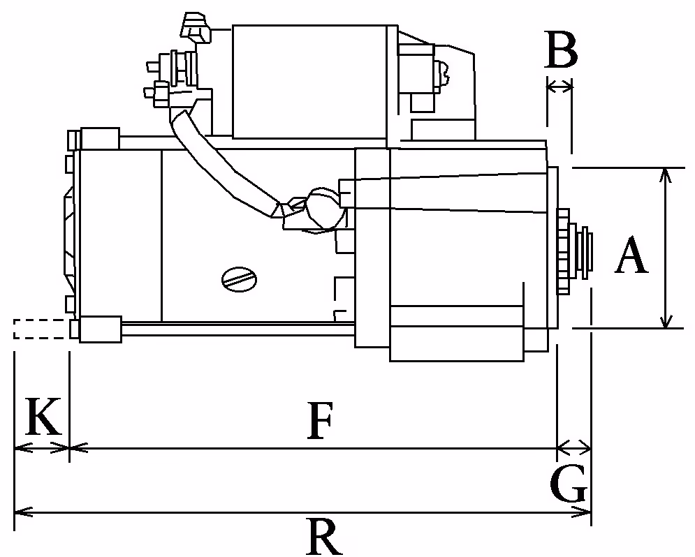 DEMARREUR JCB REF 02/802632