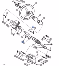 Demi coquille colonne de direction | Case IH