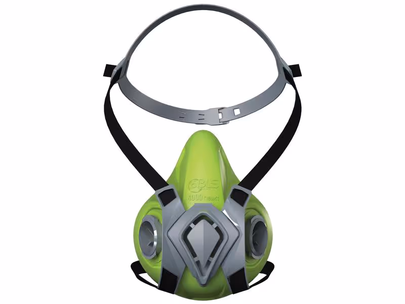 Demi-masque réutilisable en silicone à raccord baillonette BLS 4000Next S (S/M)