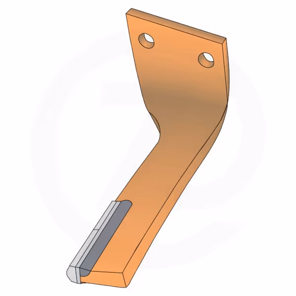 Dent de herse rotative pour Lemken zirk.7 Gauche Adaptable