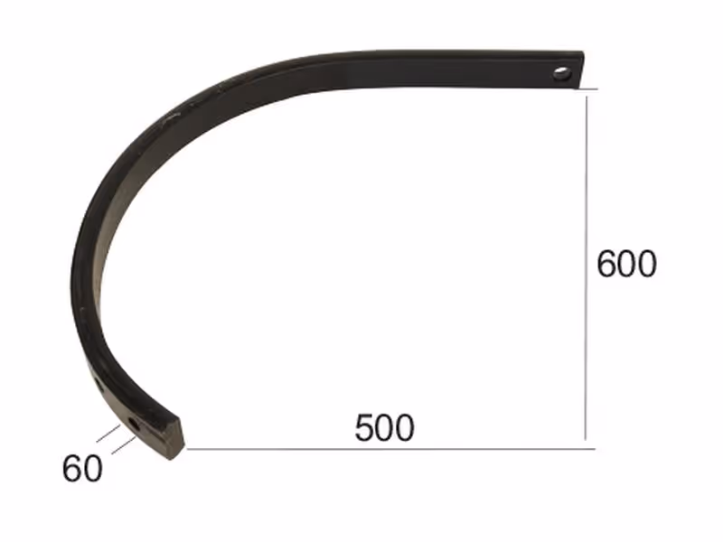 Dent carré 55x25mm