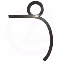 Dent cultivateur carrée 20x20x380mm Gauche Adaptable