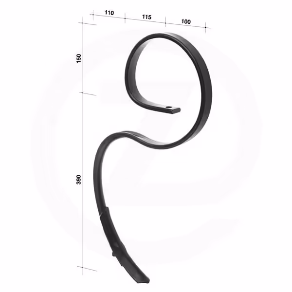 Dent vibroculteur 32x10mm Adaptable