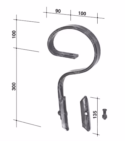 Dent vibroculteur 32x10mm Adaptable