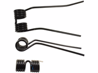 Dent de Faneuse - Gauche - Longueur: 378mm, Largeur: 114mm, Ø9mm - Remplacement pour PZ, Fransgard, Pottinger, Sitrex Correspond à: PZ110 - Vendu par 20