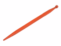 Dent de fourche - Droite 680mm, Filetage: M22 x 1.50 (H - fluted)