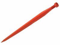 Dent de fourche - Droite 980mm, Filetage: M30 x 2.00 (Carré) Correspond à: 70401020