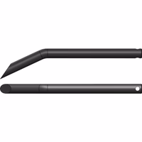 Dent de fourche ø28 lg 420 pliee percee ø12.5