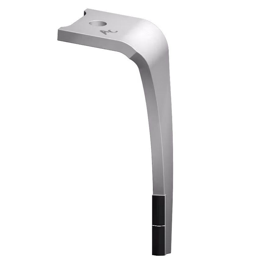 Dent de herse rotative Pöttinger Droite 00873402220 Carbure