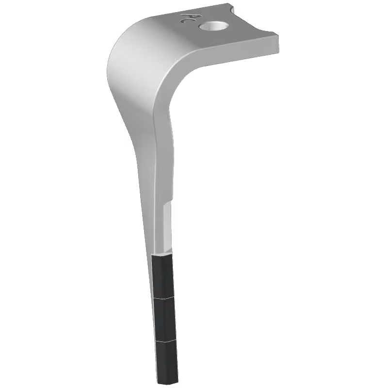 Dent de herse rotative Pöttinger Gauche 00872340025 872340025C Carbure