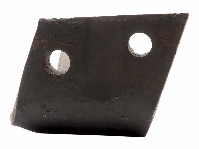 Dent de herse rotative Alpego. 110x14x300mm Gauche. Entre-axe: 60mm. Ø trou 17mm. Correspond à: DO06701S