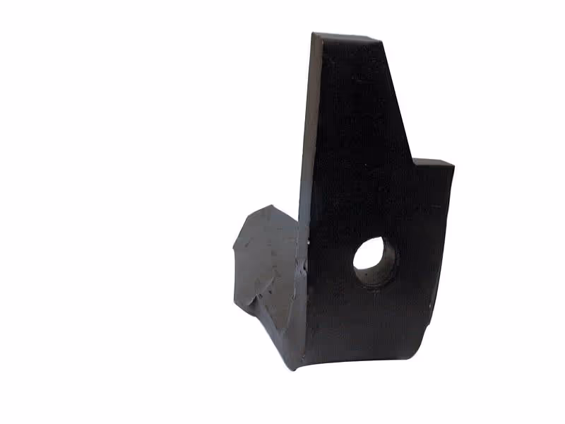 Dent de herse rotative Amazone. 60x18x295mm Droit. Entre-axe: Ø trou 19mm. Correspond à: 954426S