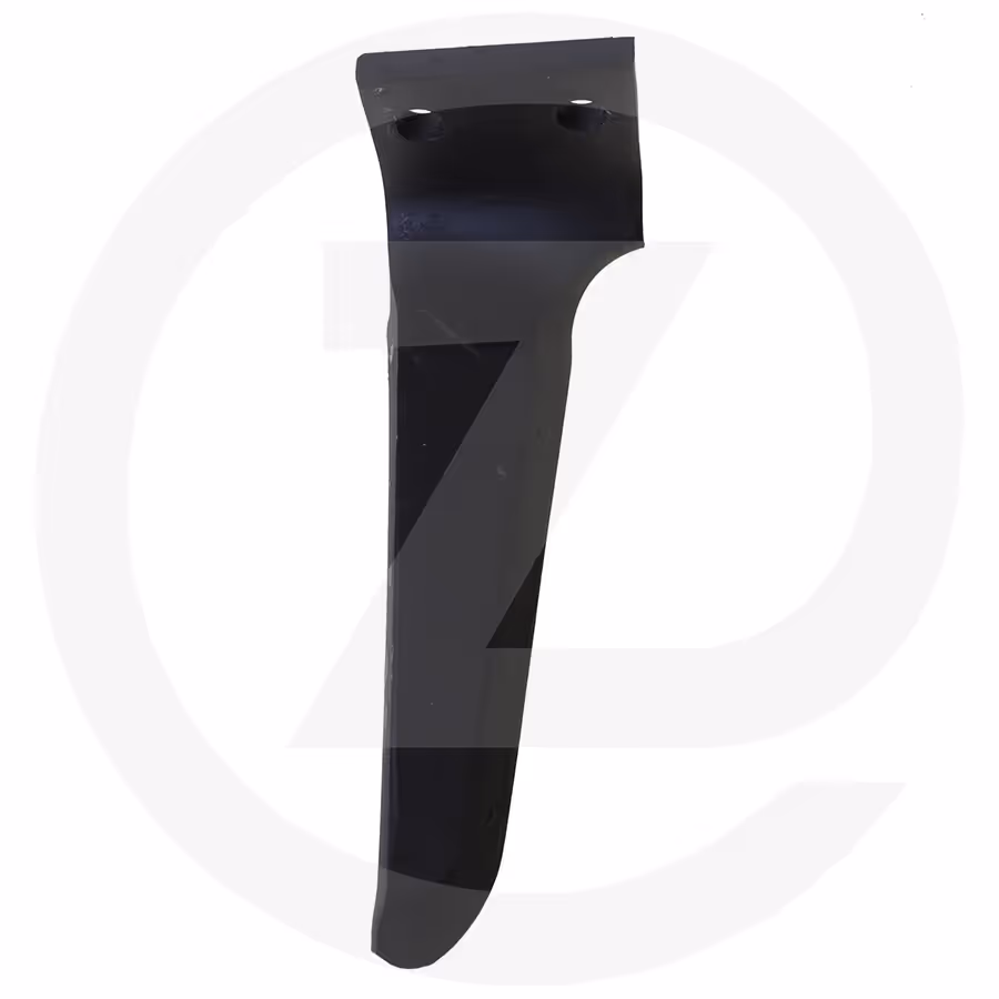 Dent de herse rotative  droite - forgée - 300 x 15 mm