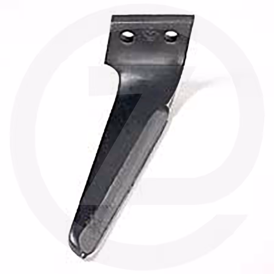 Dent de herse rotative  droite - forgée - 310 x 15 mm