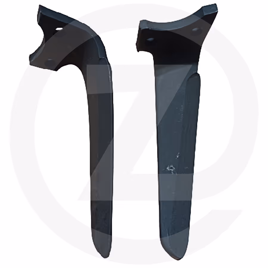 Dent de herse rotative droite - forgée - 310 x 15 mm