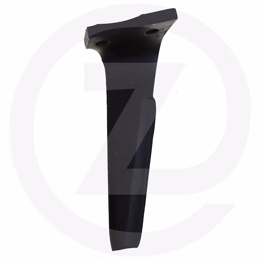 Dent de herse rotative  droite - forgée - 320 x 16 mm