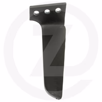 Dent de herse rotative  droite montage rapide forgée - 300 x 15 mm