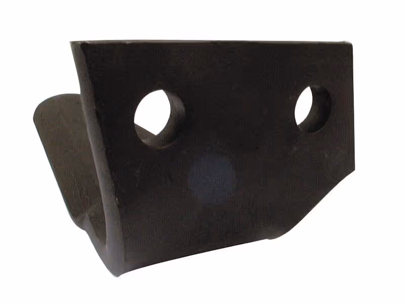 Dent de herse rotative Feraboli (SKH & MF). 110x12x290mm Droit. Entre-axe: 60mm. Ø trou 16.5mm. - Adaptable - ref 7U00006