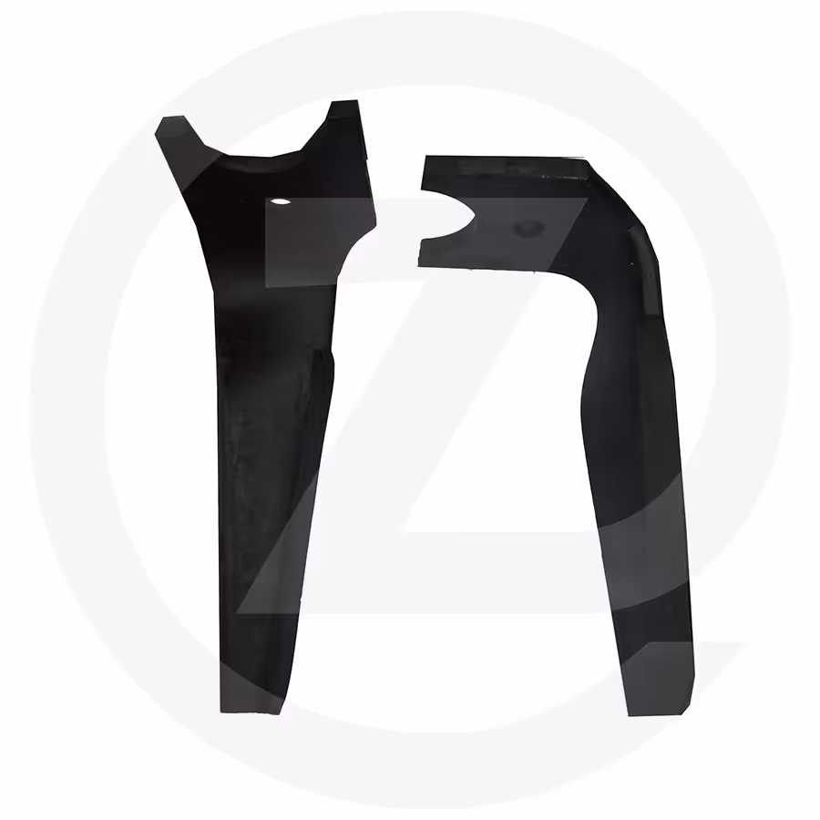 Dent de herse rotative  gauche - 315 x 16 mm