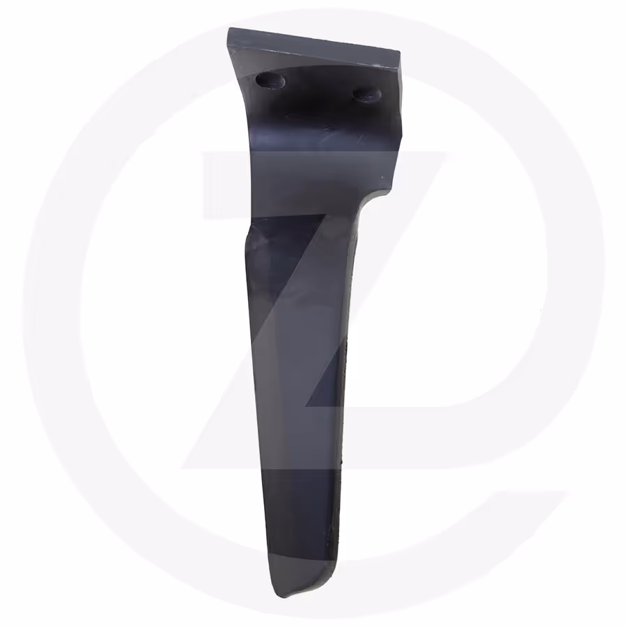 Dent de herse rotative  gauche - forgée - 300 x 14 mm
