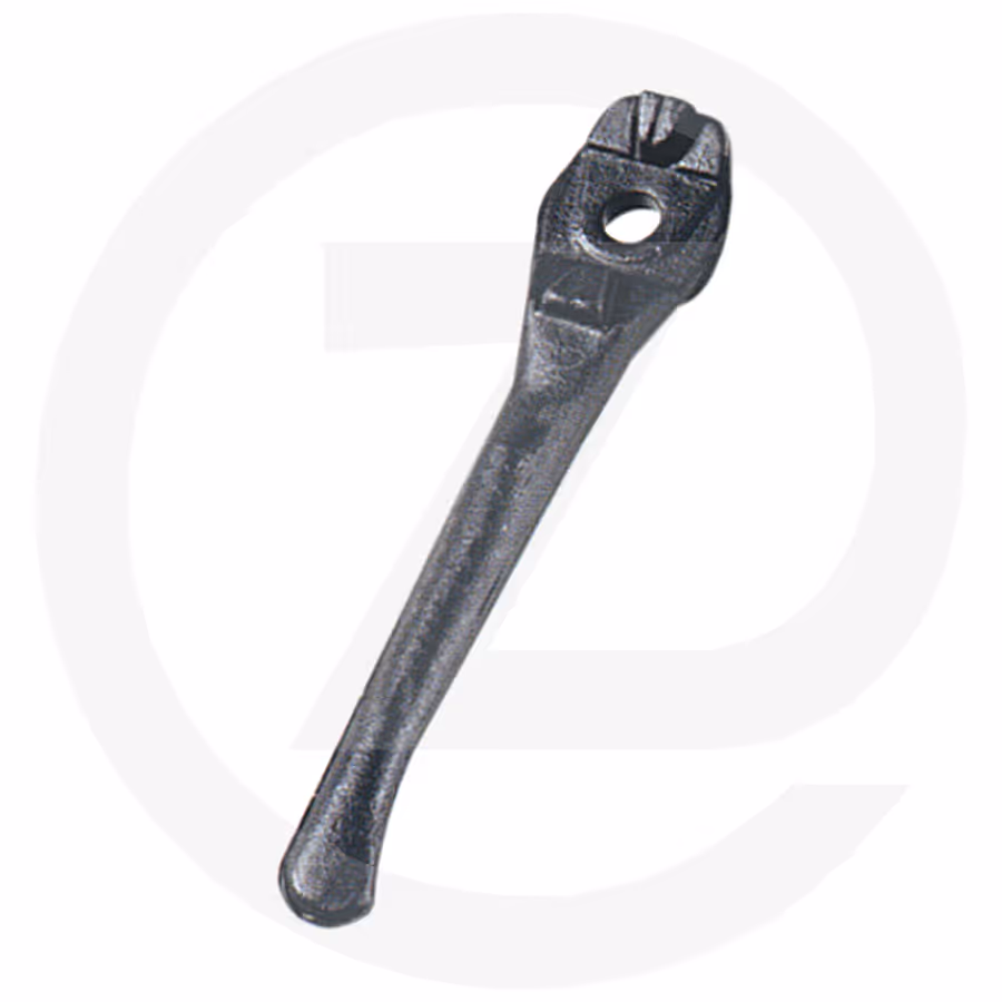 Dent de herse rotative  gauche - forgée - 380 mm