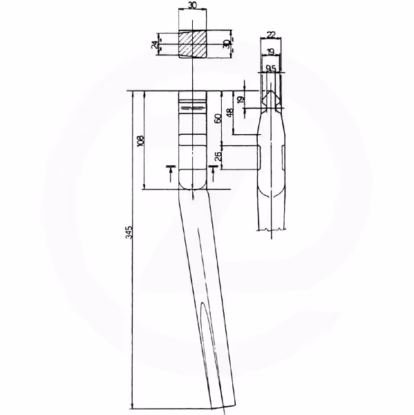 Dent de herse rotative Sicma Adaptable