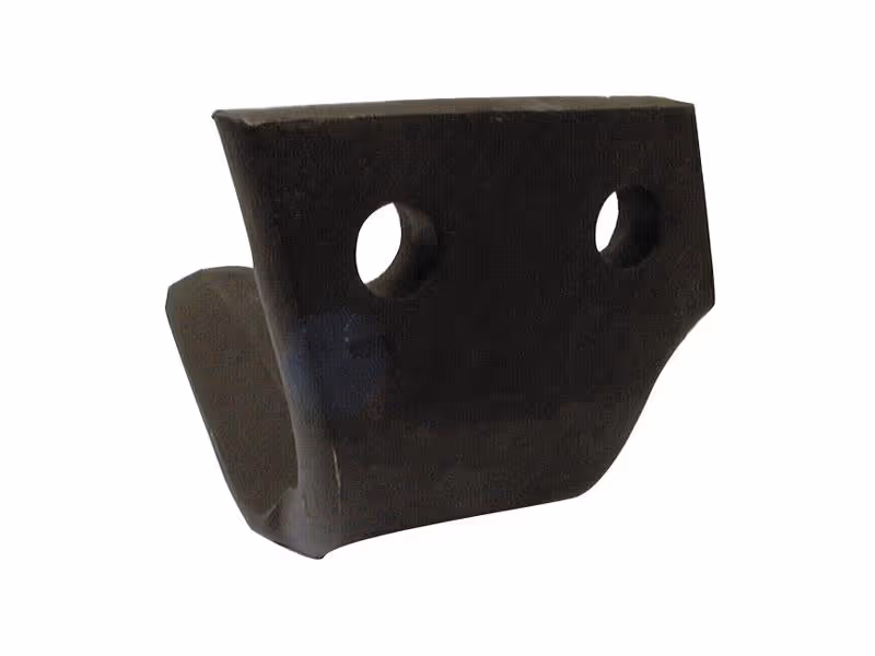 Dent de herse rotative Perugini (Concept-Ransome). 100x15x270mm Droit. Entre-axe: 54mm. Ø trou 17mm. Correspond à: 320424