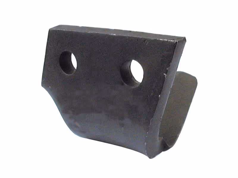 Dent de herse rotative Perugini (Concept-Ransome). 100x15x270mm Gauche. Entre-axe: 54mm. Ø trou 17mm. Correspond à: 320425