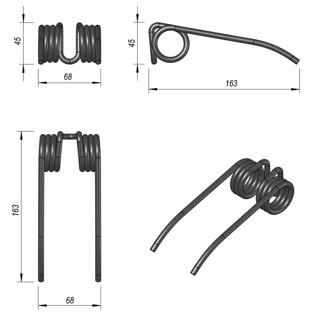 DENT DE PICK UP SIP 6MM 851022120B