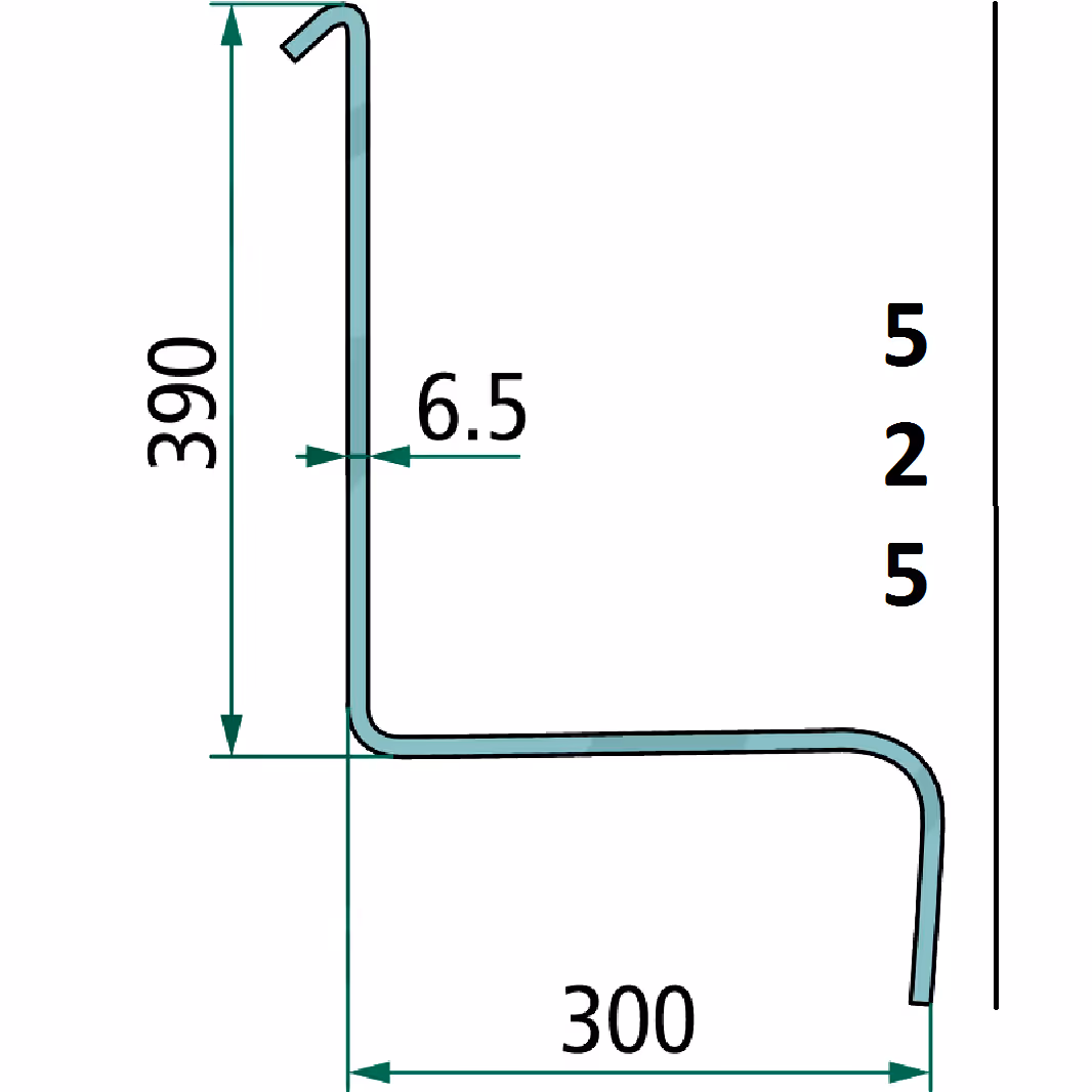 Dent faneuse John Deere VL2326 Adaptable