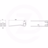 Dent pick up Mengele 03.035.653 Adaptable