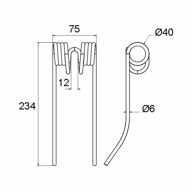DENT PICK-UP ORIGINE MASCHIO B01800002R