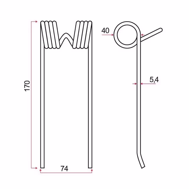 DENT PICK-UP ORIGINE MASCHIO B018P0003R
