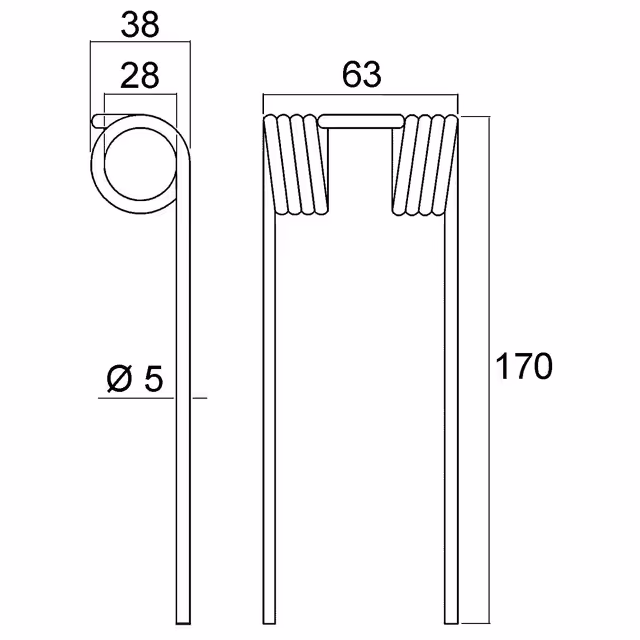 DENT PICKUP ORIGINE FAHR  16618933