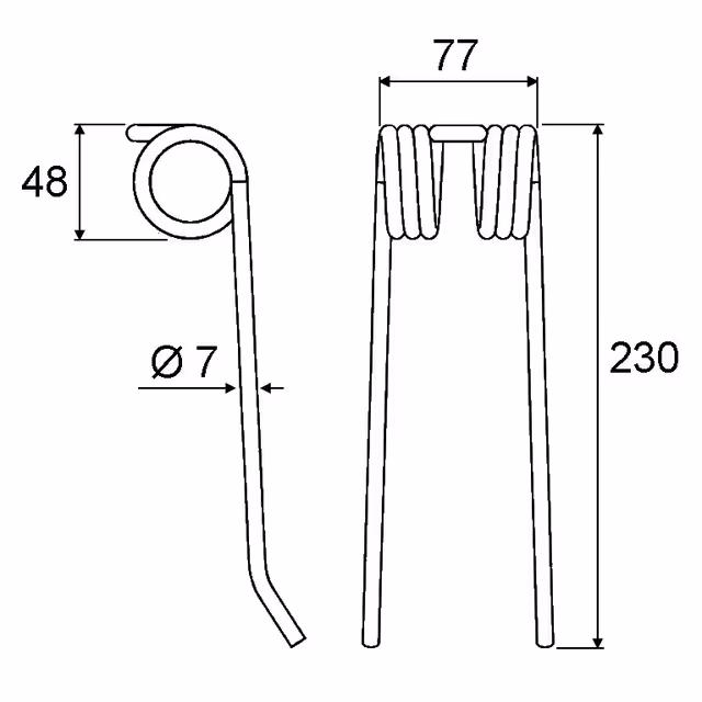 DENT PICKUP ORIGINE RIVIERE 18608684