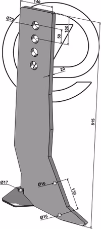 Dent decompacteur Great Plains Solo Pro-Lifté 602-042H Adaptable