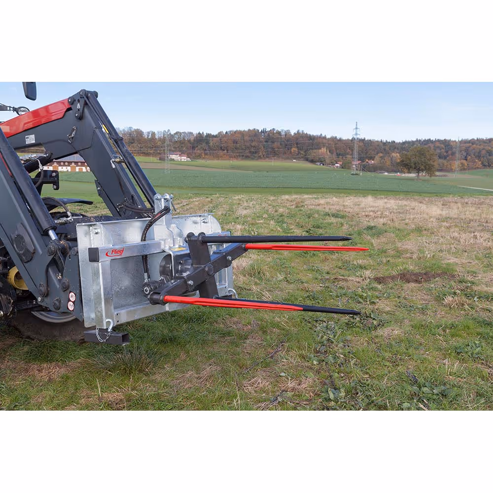 Dérouleuse de balles 4 Dents attache Euro Fliegl