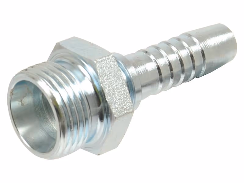 Dicsa 24° Raccord à Sertir 3/8'' x M24 x 1.5 Filetage mâle Droite